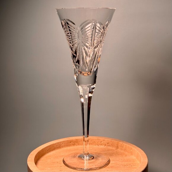 Waterford Millennium “Prosperity” Crystal Champagne Flutes Set of 2 (with Box) - Picture 3 of 5